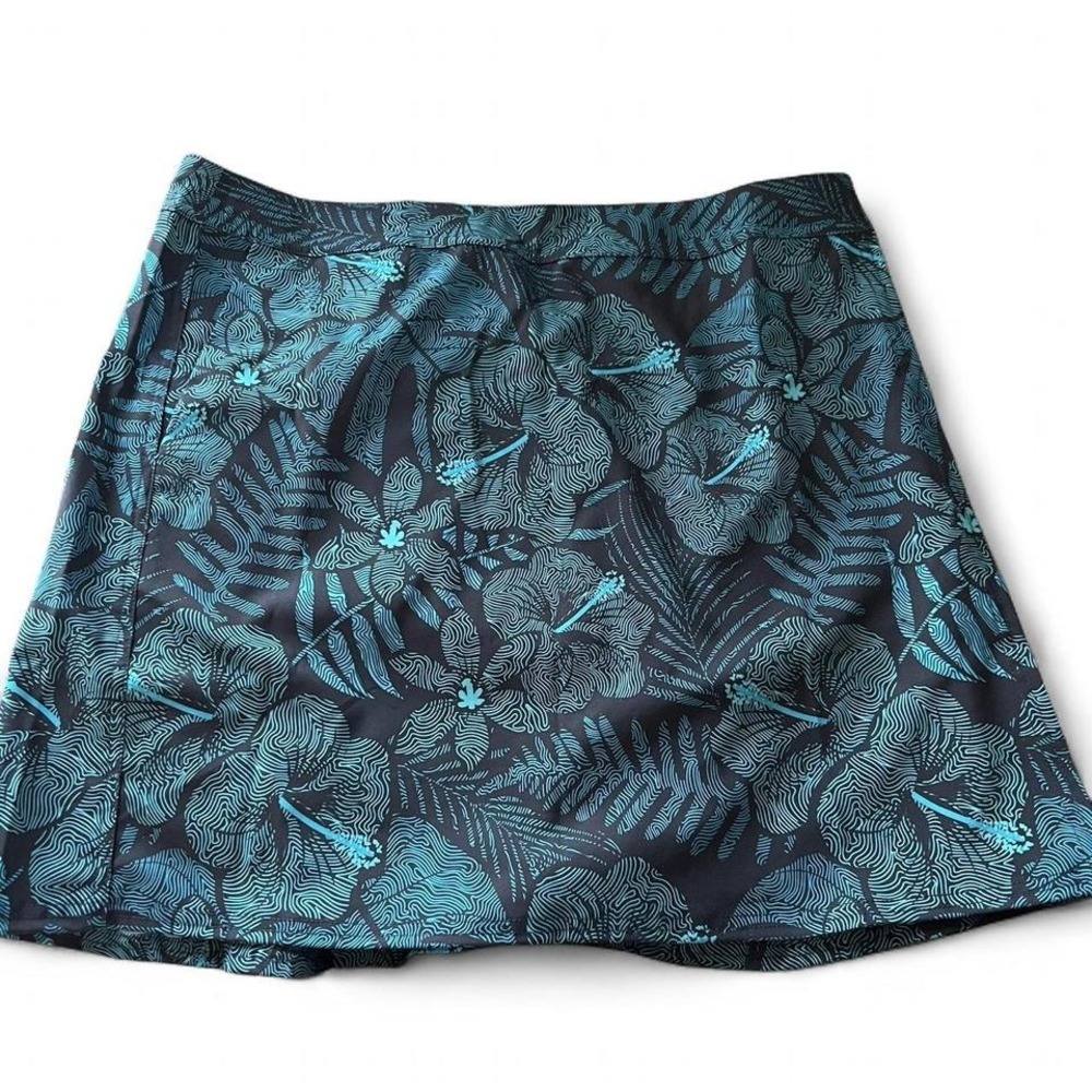 BNWT Rip Skirt in Midnight Maui Print velcro wrap skirt XL Hawaiian Beach Surf
